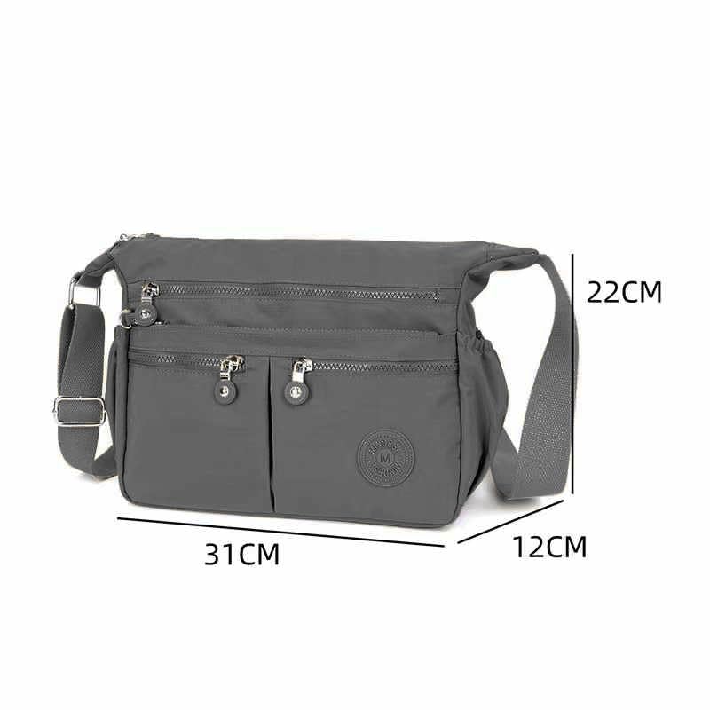 Image of MOCA Womens Waterproof Nylon Crossbody Sling Bag for Women - Lightweight, Durable, Stylish Shoulder Bag for Teens, Women Office, Travel & Everyday Use