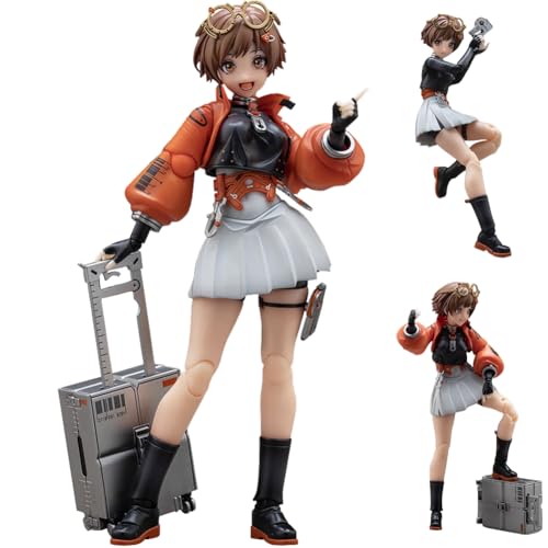 Jilijia Moon Agent-Qianqiu - Figura de acción de animé de niña, escultura de PVC, figura movible, accesorios reemplazables, decoraciones coleccionables