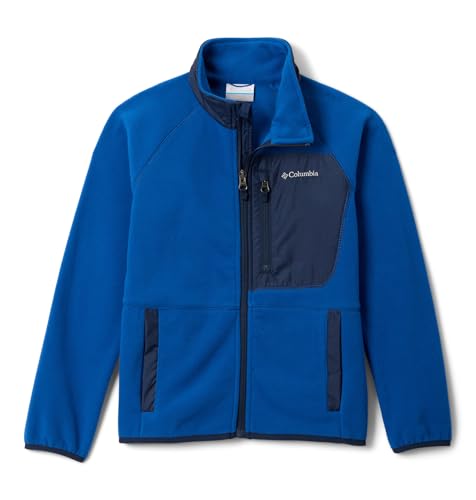 Columbia Mixte Enfant Fast Trek Full Veste Polaire Entièrement Zippée, Mountain Blue/Collegiate...