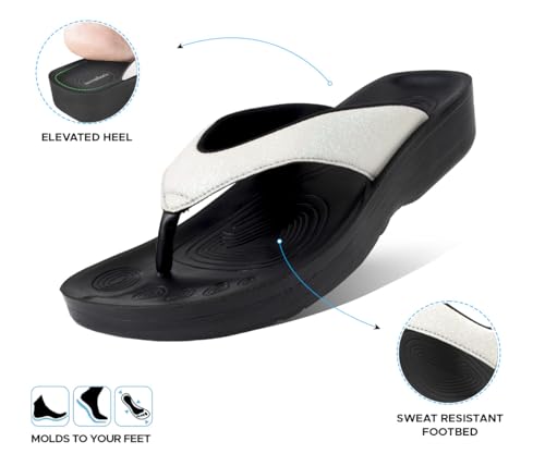 Image of AEROTHOTIC Comfortable Arch Support Flip Flops for Women Orthotic Sandals