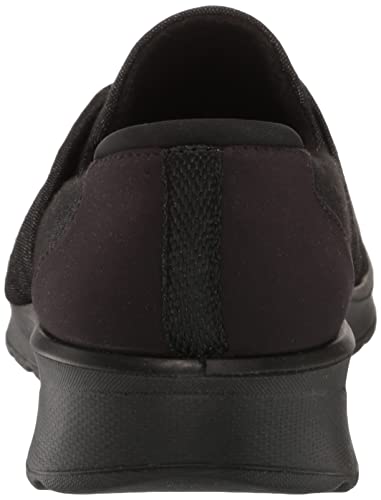 Image of BZees Womens Glimmer Slip-On Black Shimmer 9 M