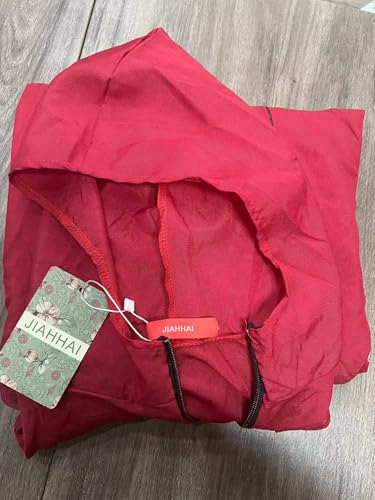 Disfraz completo infantil unisex rojo talla M miniatura 4
