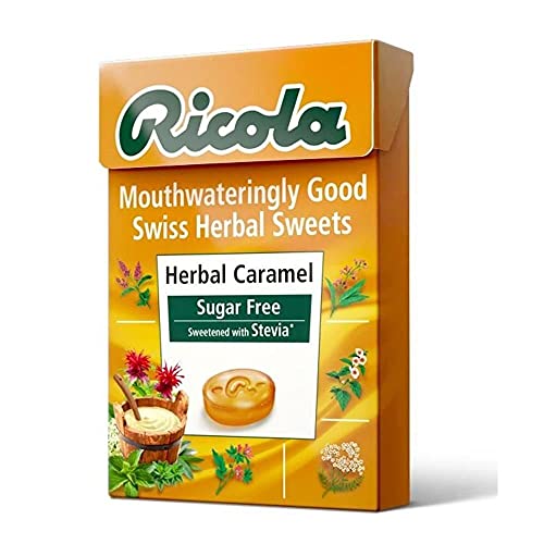Image of Ricola Herbal Caramel Sugar Free, 2 X 45 G, 90 grams