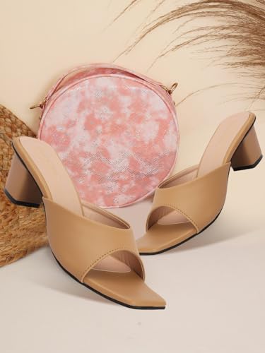 Image of Smart & Sleek Heel Sandal Stylish Comfortable AB75.