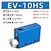 Vacuum Generator Industrial Pneumatic Robot CV/EV-10/15/20/25/30 Negative Pressure high Suction Flow Meter(Cv-15hs(+Silencer))
