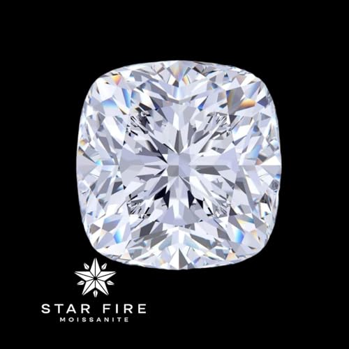 Moissanite coussin pour fabrication de bijoux bague et boucles - 2