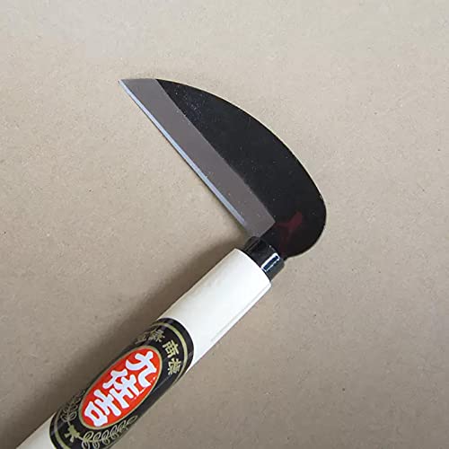 Azadilla japonesa para deshierbe con mango de madera miniatura 3