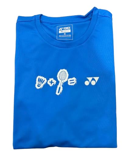 Image of Yonex T-Shirt M 2533 |Badminton|Tennis|Squash|Tru Dry |Quick Dry |Breathable |Fleecy