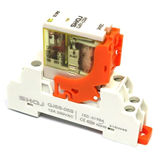 Relé de potencia QJS2 con conmutación eficiente 2CO 8A 230V CA 6
