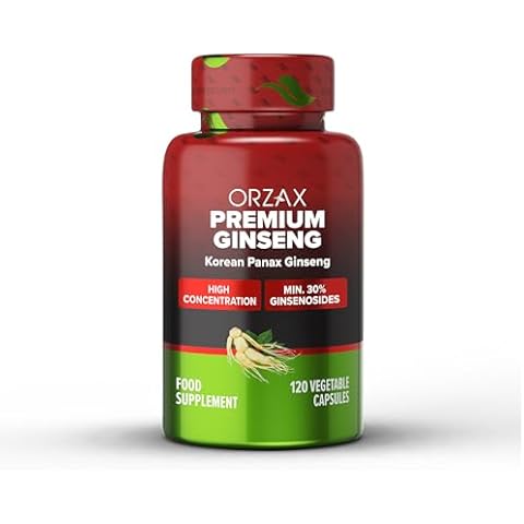 ORZAX Korean Panax Ginseng for Energy and Focus Cover