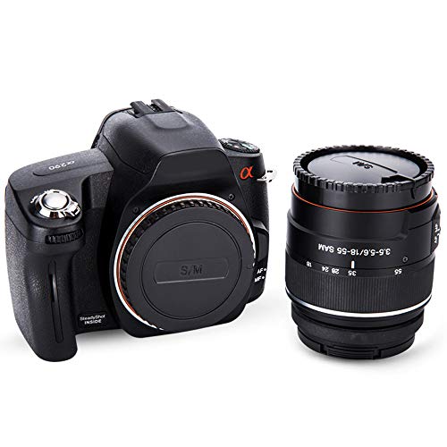 2 Pack Jjc Body Cap And Rear Lens Cap Cover Kit For Sony Alpha A-Mount Dslr Cameras And Sony Alpha A-Mount Lenses #TOP3