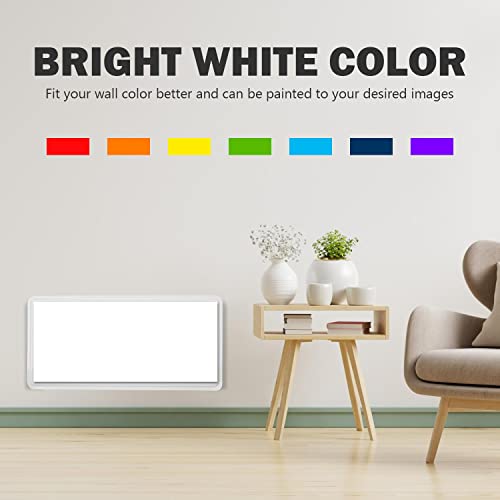 Zipcase 4 Pack Strong Magnetic Floor Vent Covers Thick Magnet For Standard Air Registers - For Rv, Home Hvac, Ac And Furnace Vents, 5.5 Inch X 12 Inch, 4 Pack, Pure White #TOP5