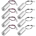 8pcs 8520 Motor 8.5x20mm 15000KV Brushed Motors 4CW 4CCW Coreless Motor with JST-1.25 Connector for DJI Ryze Tello 720P Camera WiFi FPV RC Quadcopter Eachine M80S E013 Plus Tiny 8X Frame Kit etc