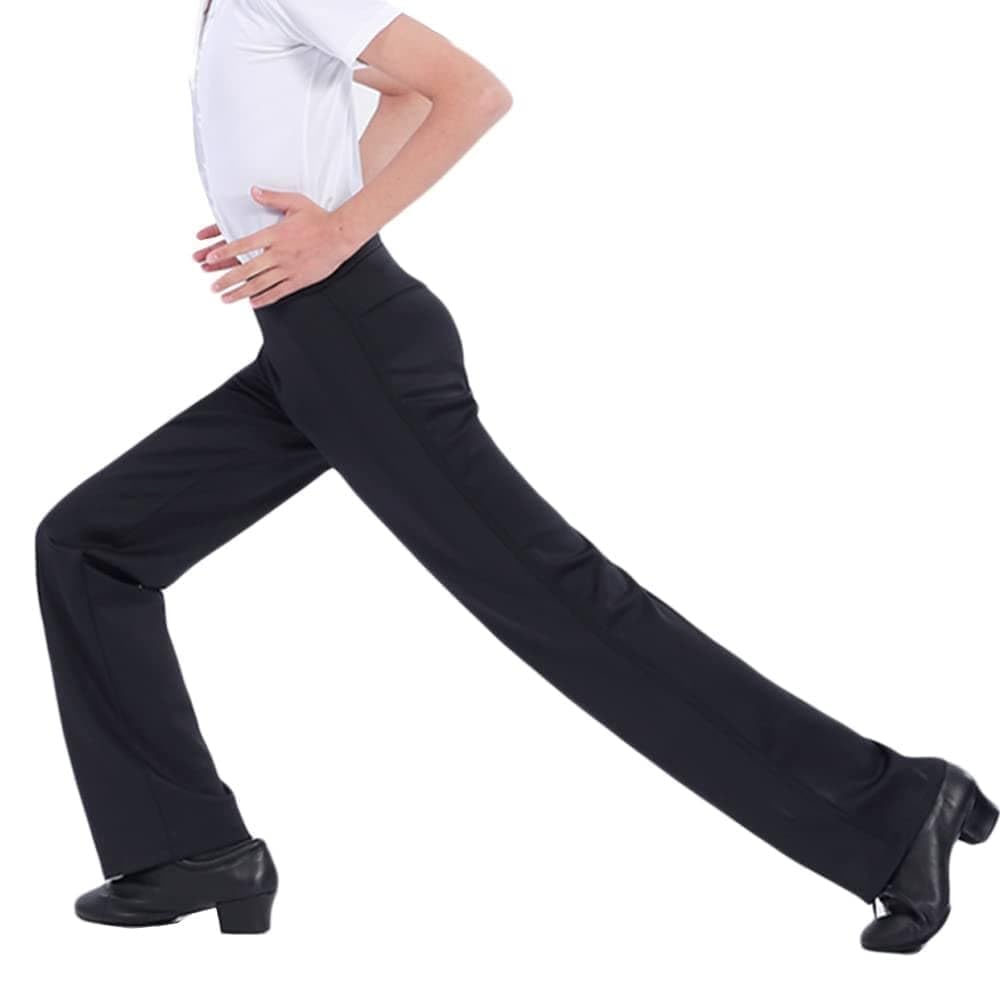 Lateinamerikanische Tanzhose für Jungen und Kinder, professionelles Jazz-Kostüm, moderne Salsa-Tanzbekleidung