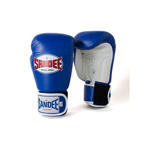 Sandee Kids Muay Thai Boxing Gloves - Blue (4oz)