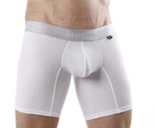 Pantalones cortos de malla Intymen Trunk 5162 rosa de deporte