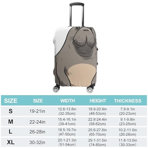 Walrus Printed Luggage Cover Protector, Fits 18-32 Inch Luggage2
