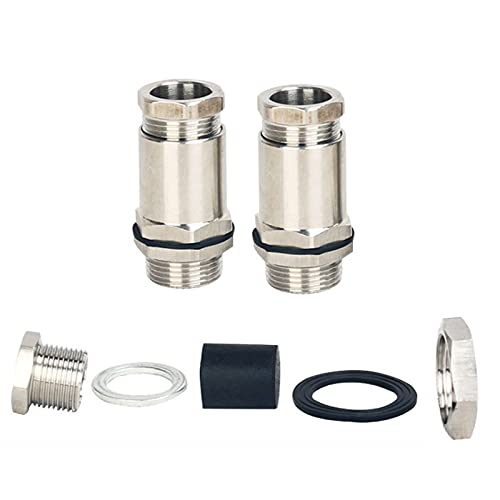 3241032, Cable Gland Made from Brass w/Metric Thread, M16, rotatable, WP-GT Brass M16