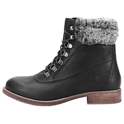 Hush Puppies Women's Effie Fashion Boot, Black, 6 UK Cover