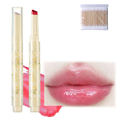 Flortte - Lápiz labial de gelatina Florette, lápiz labial Flortte, Nice to Meet Chu Jelly, lápiz labial Flortte Nice to Meet Chu Jelly, en forma de