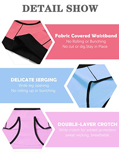 Molasus Women's Soft Cotton Briefs Ladies Mid-High Waisted Full Coverage Panties (Regular & Plus Size)4