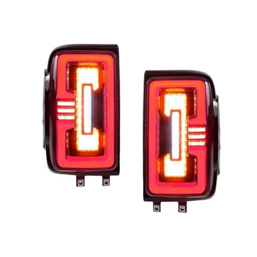 CEWSUIO Piloto trasero coche Compatible Con WEY Para Tank 300 Luces Traseras 2021-2024 Luz Trasera Dinámica Intermitente Luces Para Coche Conjunto De Luces Traseras
