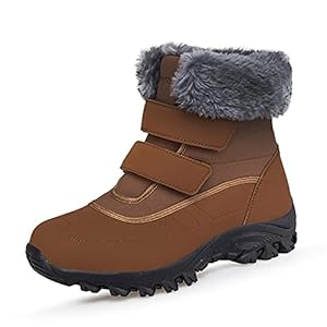winterlaarzen waterdichte dames gevoerde laarzen met klittenband laarzen snowboots warm antislip