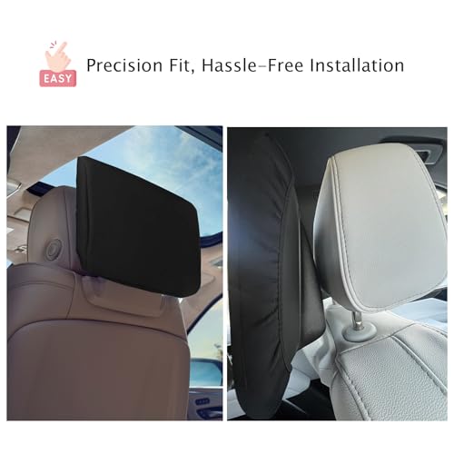 Rear Seat Screen Protectors for 2024-2025 Range Rover | 2-Pack Shock-Absorbing Covers | Elastic Strap Design, Easy Installation by Sprinoily - Used condition - Image 4