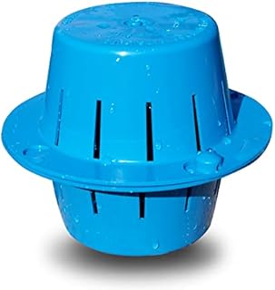 Sinking Floating Chlorine Dispenser | Uses LESS Chlorine | Sinks - Cleans Pool Water - Then Floats for Refilling | Sunken Treasure (Light Blue)