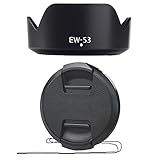 Para Canon M50 M100 M6: apto para Canon M50 M100 M6 con EF-M 15-45 mm IS STM / EF-S 35 mm f/2.8 IS STM.