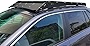 VANGUARD VGRR-2324BK Black Powdercoat Roof Rack | Compatible with 19-22 Subaru Outback