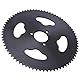Nikou Kettenrad, Leichtes T8F 74T Zahn 35MM Stahl Ritzel Hinten Getriebe Kettenrad Stabil Motorrad Ersatzzubehör