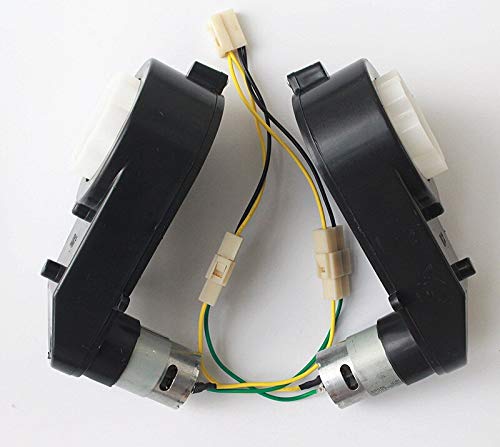 Midwod DC Motor Electric Car 550 y 390 Caja de cambios con motor de CC Caja de cambios de coche para niños con dispositivos de alta y baja velocidad