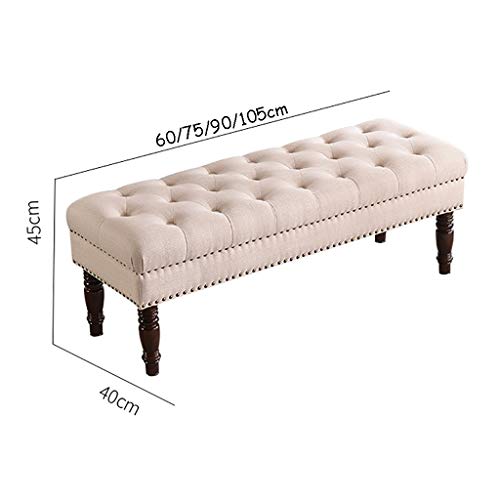 Banco de zapatos para entrada con taburete de sofá y asiento de cama 3