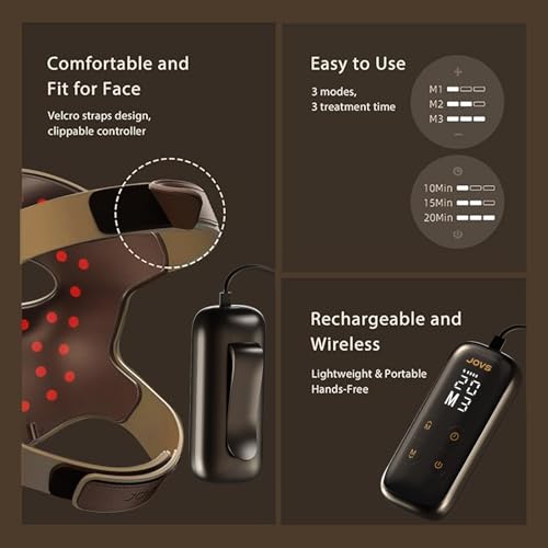 Image of JOVS 4D Laser Light Therapy Mask (Gold)