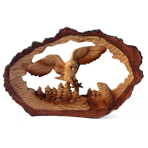 Thorness  | Forest Animal Decor | Owl Gifts for Owl Lovers Women Men Kids | Nature Wildlife Figurine | Birthday Gift | Woodland Decor