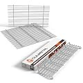 18.75" Grill Grates and Warming Rack for Weber Genesis Ii 300 Series Grills, Genesis 2 E&S 310 315 320 325 340, Grill Parts for Weber 66095 66044
