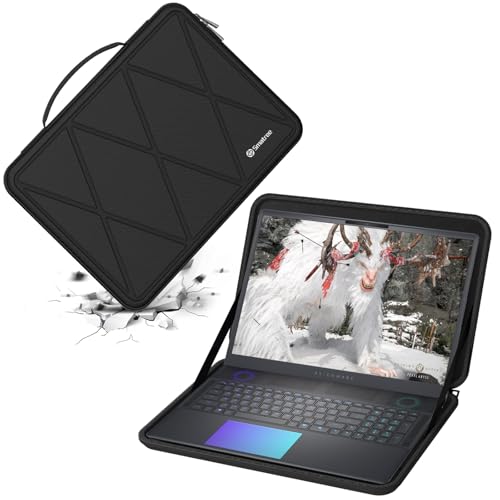 Smatree Hard Eva Schutzhülle Kompatibel für 18 Zoll Alienware 18 Area-51 Gaming Laptop, für Alienware m18, Alienware m18 R2 Gaming Laptop(X8330)