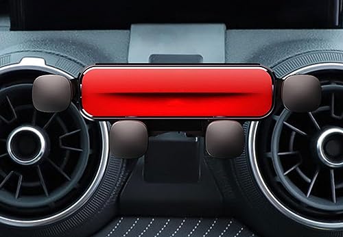Support de téléphone pour Audi Q2L rouge pivotant à 360 degrés pour vos trajets sereins