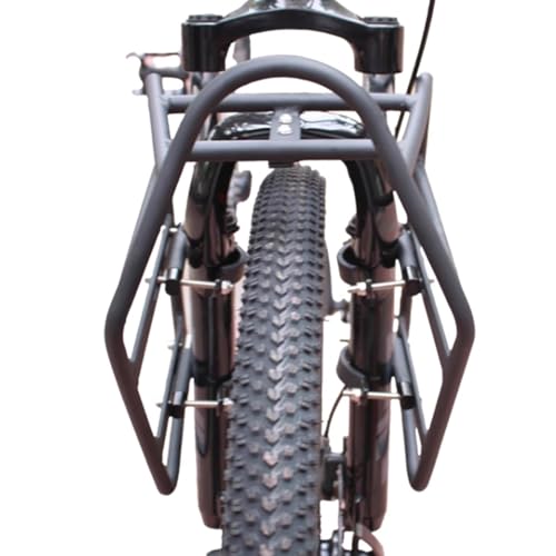 Porte-bagages avant vélo solution anti-sac à dos pour vélotaf - 5