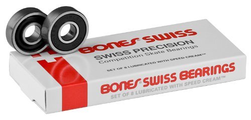 Bones Swiss 7-Ball Skateboard Bearings by Bones Bearings