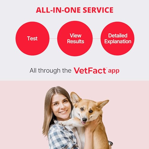 Image of [5 Kits] Free Mobile App Urine Test Strips for Dogs & Cats, Cat & Dog Kidney Function Test (Protein to Creatinine Ratio Test) at Home, Easy-to- Use ; Support English, Spanish, Korean, and Japanese
