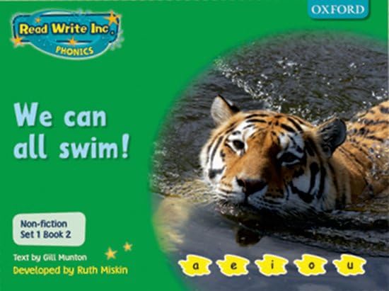 Read Write Inc. Phonics: Non-fiction Set 1 (Green): We can all swim ...