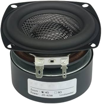 Amazon.co.jp: JINGERL 3インチ4時オーム/ 8OHMSUBWOOFERスピーカー25W