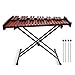 SOCROTO 37 Notes Glockenspiel 37-Key Wooden Xylophone Professional Marimba Glockenspiel Xylophone with Adjustable Height Stand Xylophones Instrument Kit with Mallets & Bag