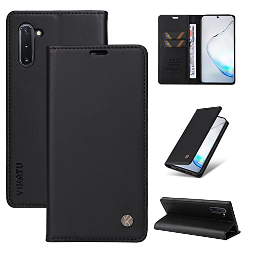 Capa Carteira Flip para Samsung Galaxy Note 10 Capinha de Couro com Suporte de Cartão Suporte Magnét