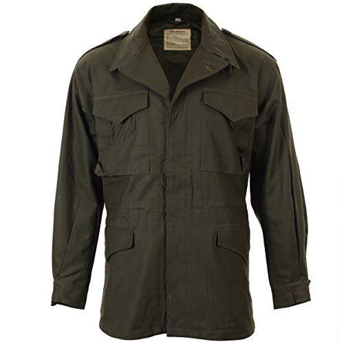 Mil-Tec Veste US M43 de combat style militaire vintage kaki pour homme et femme