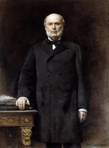 Portrait de Jules Grévy affiche art mural 60x90cm pour décoration maison