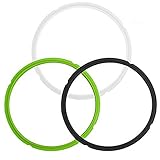 Pressure Cooker Sealing Ring Food Grade Silicone Fits 5 or 6 Quart Gasket Accessories Replace for Instant Pot  Pack of 3
