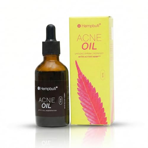 Image of Acne Oil 50 ML | Controls Acne & Sebum Secretion | For Oily Skin | Natural Anti-Inflammatory | Helps Removing Scar & Skin Tone | 100% Plant Based | For Men & Women